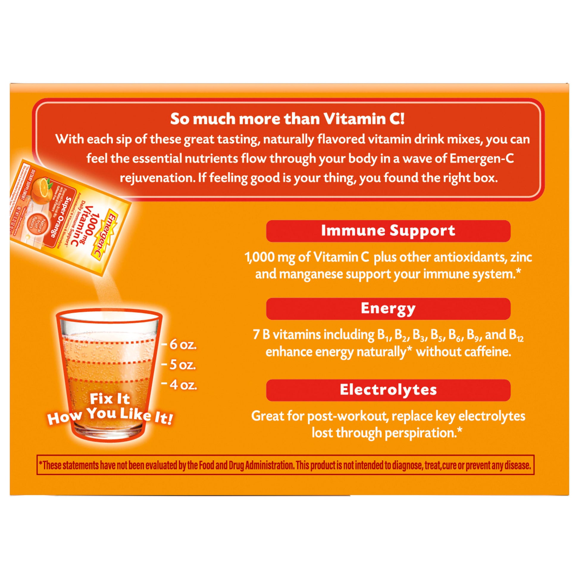 EMERGEN-C VITAMIN C 1000MG 12OCT VARIETY PACK