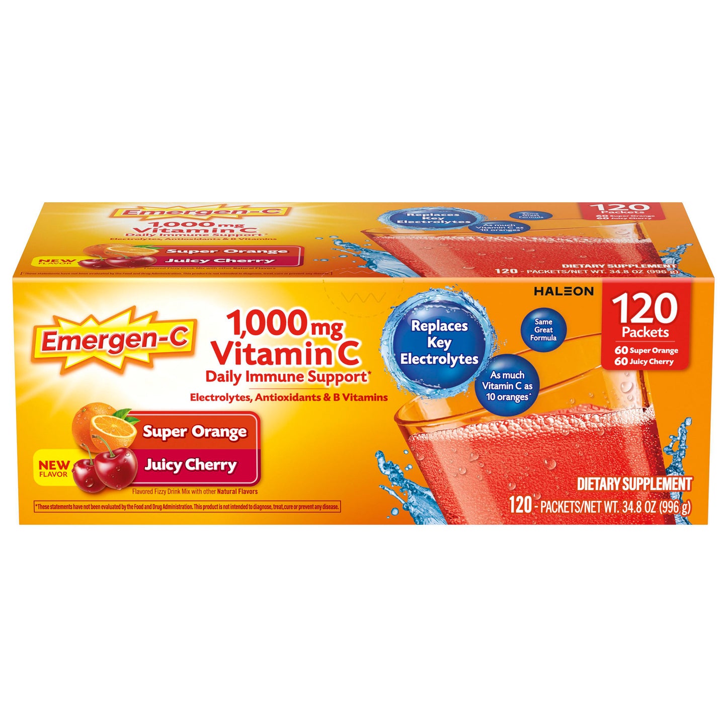 EMERGEN-C VITAMIN C 1000MG 12OCT VARIETY PACK