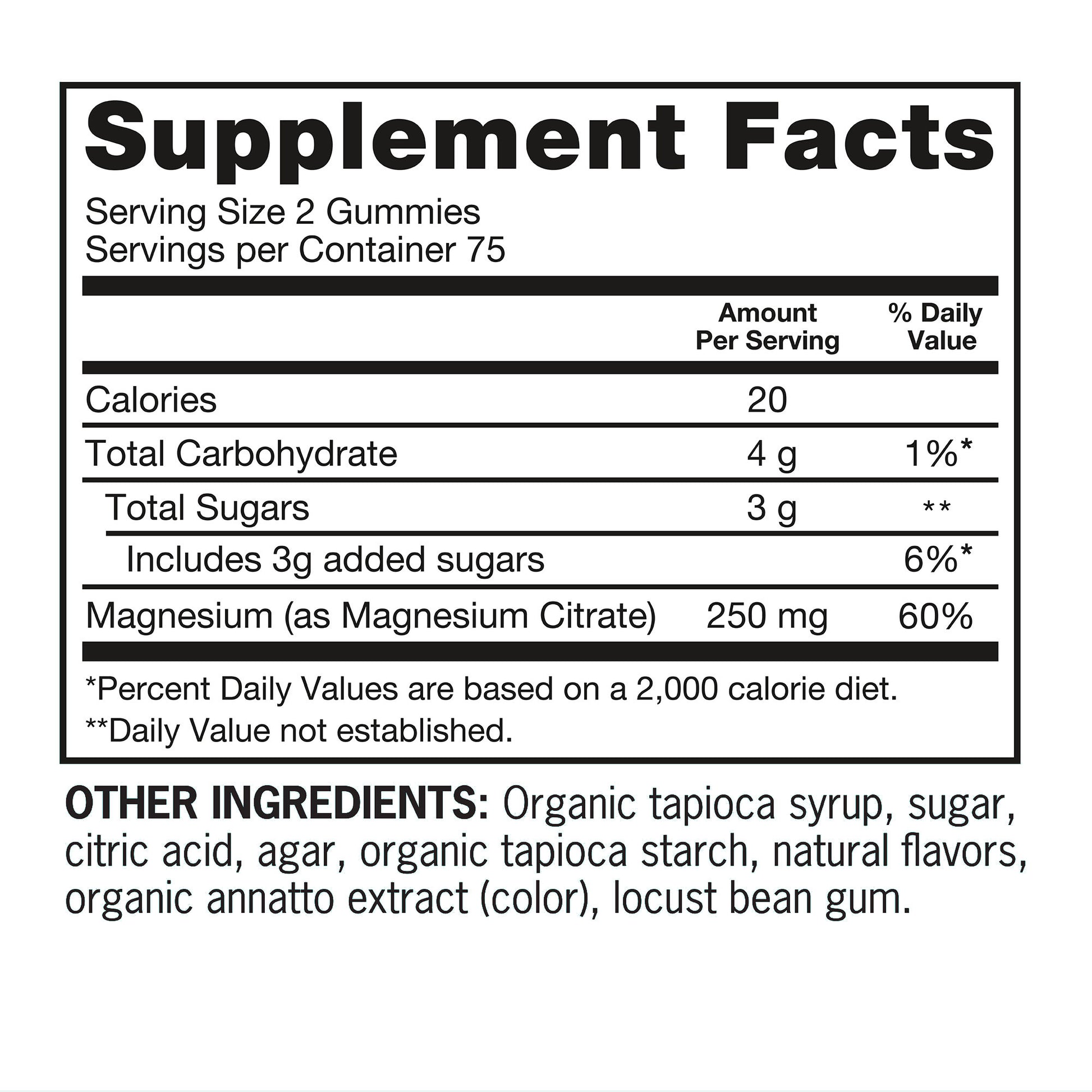 QUNOL MAGNESIUM 150CT CITRATE 250MG GUMMY