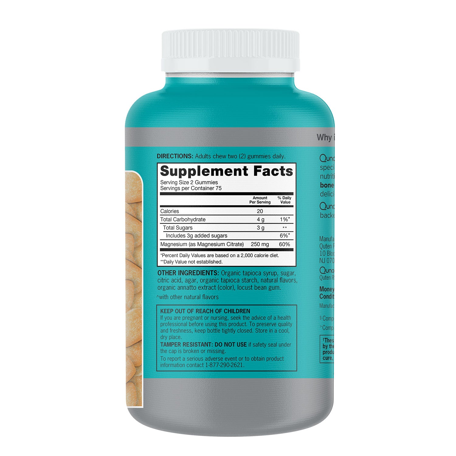 QUNOL MAGNESIUM 150CT CITRATE 250MG GUMMY