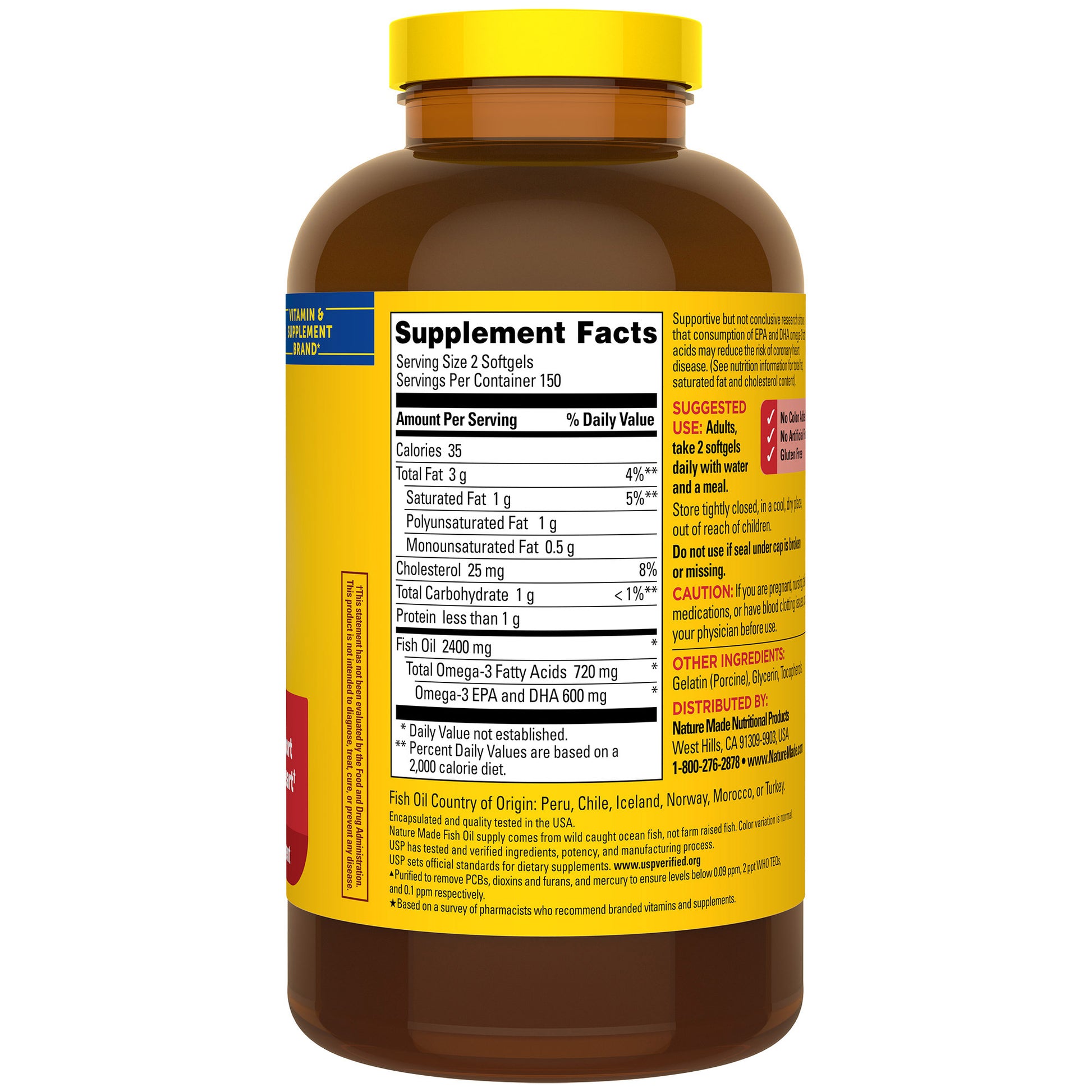 Nature Made Fish Oil 300 ct