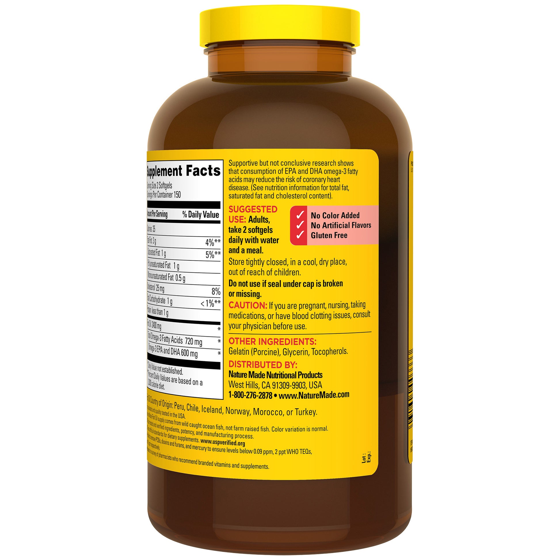 Nature Made Fish Oil 300 ct