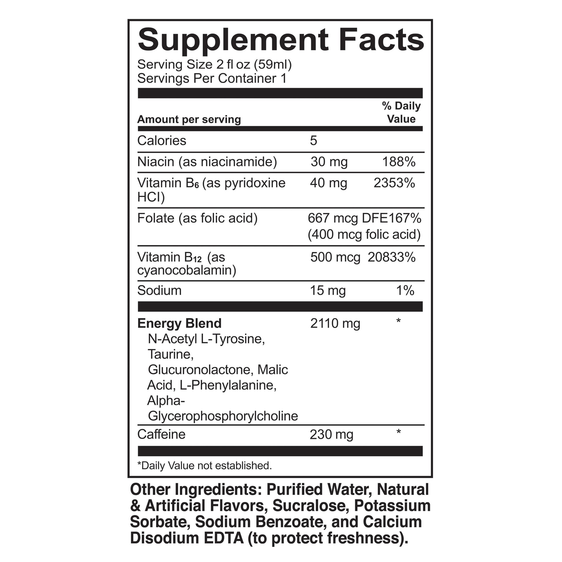 Kirkland Signature Extra Strength Energy Shot 48 ct