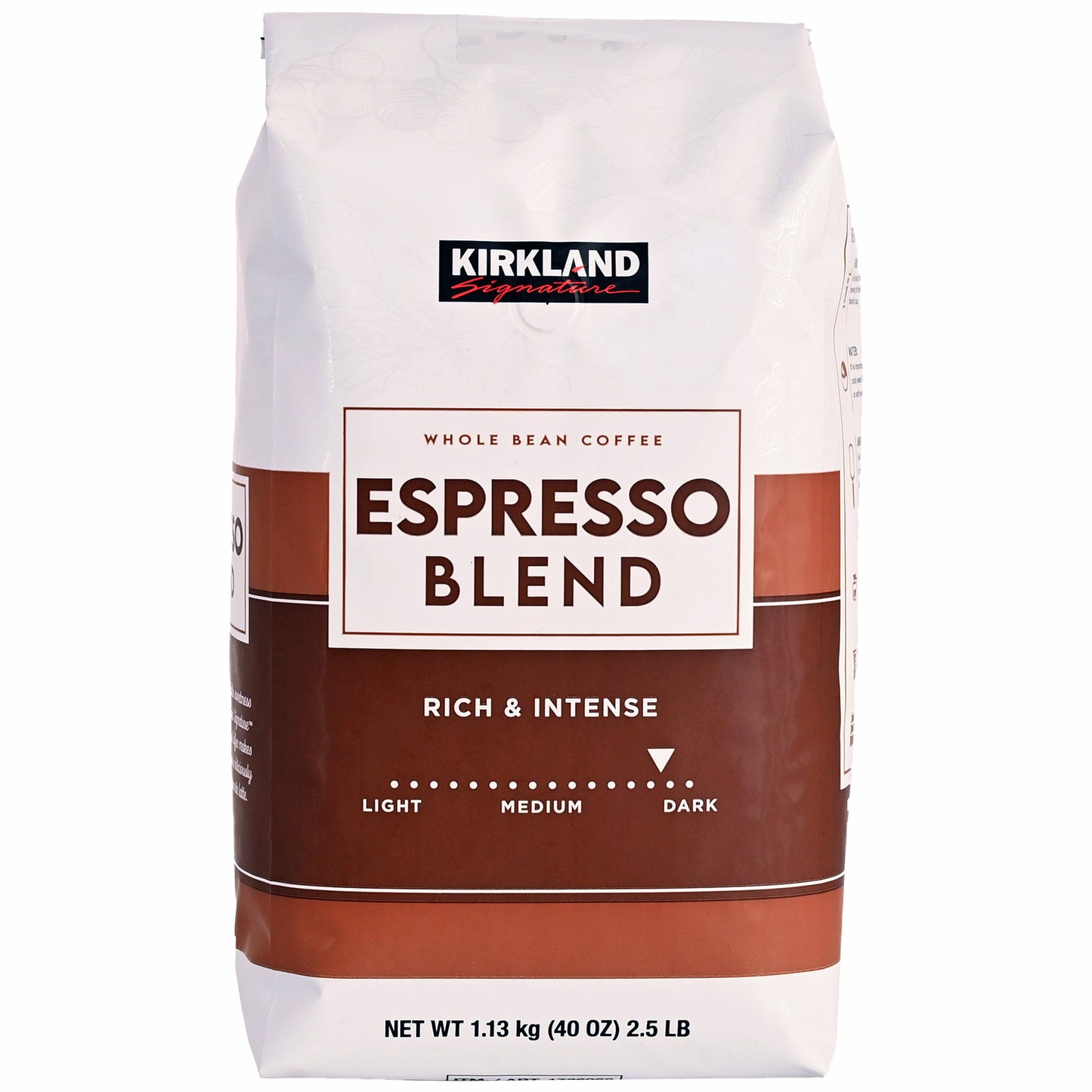 KIRKLAND SIGNATURE ESPRESSO BLEND COFFEE 2.5 LB