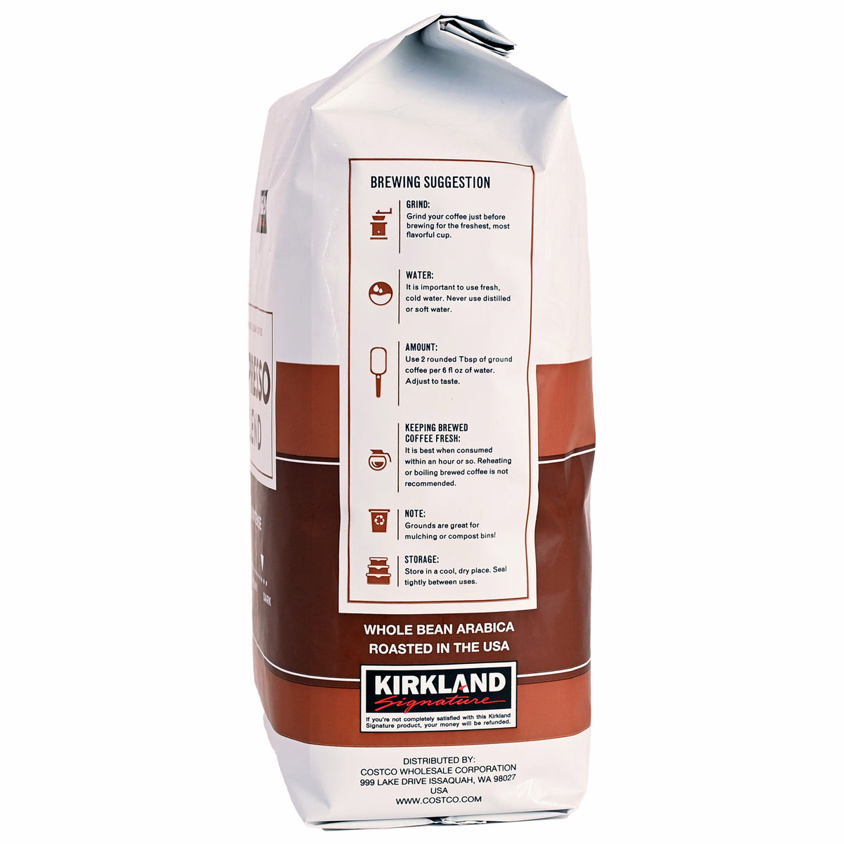 KIRKLAND SIGNATURE ESPRESSO BLEND COFFEE 2.5 LB