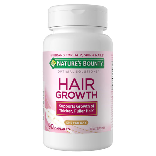 NATURE'S BOUNTY OPTIMAL SOLUTIONS HAIR GROWTH 90CT
