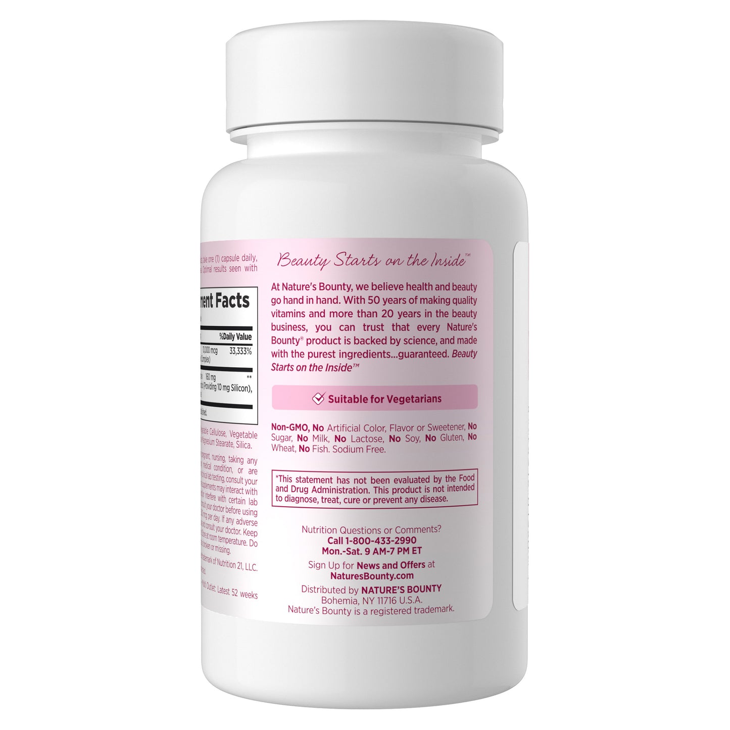 NATURE'S BOUNTY OPTIMAL SOLUTIONS HAIR GROWTH 90CT