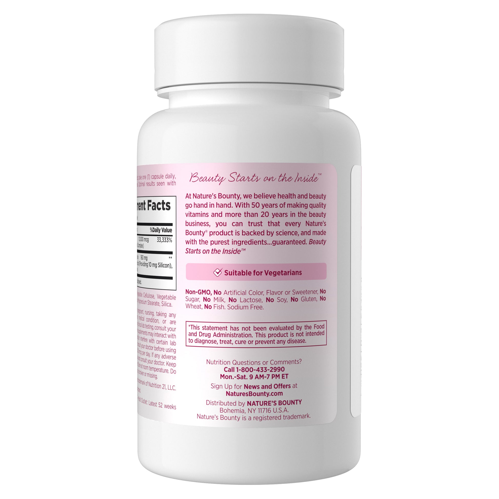 NATURE'S BOUNTY OPTIMAL SOLUTIONS HAIR GROWTH 90CT