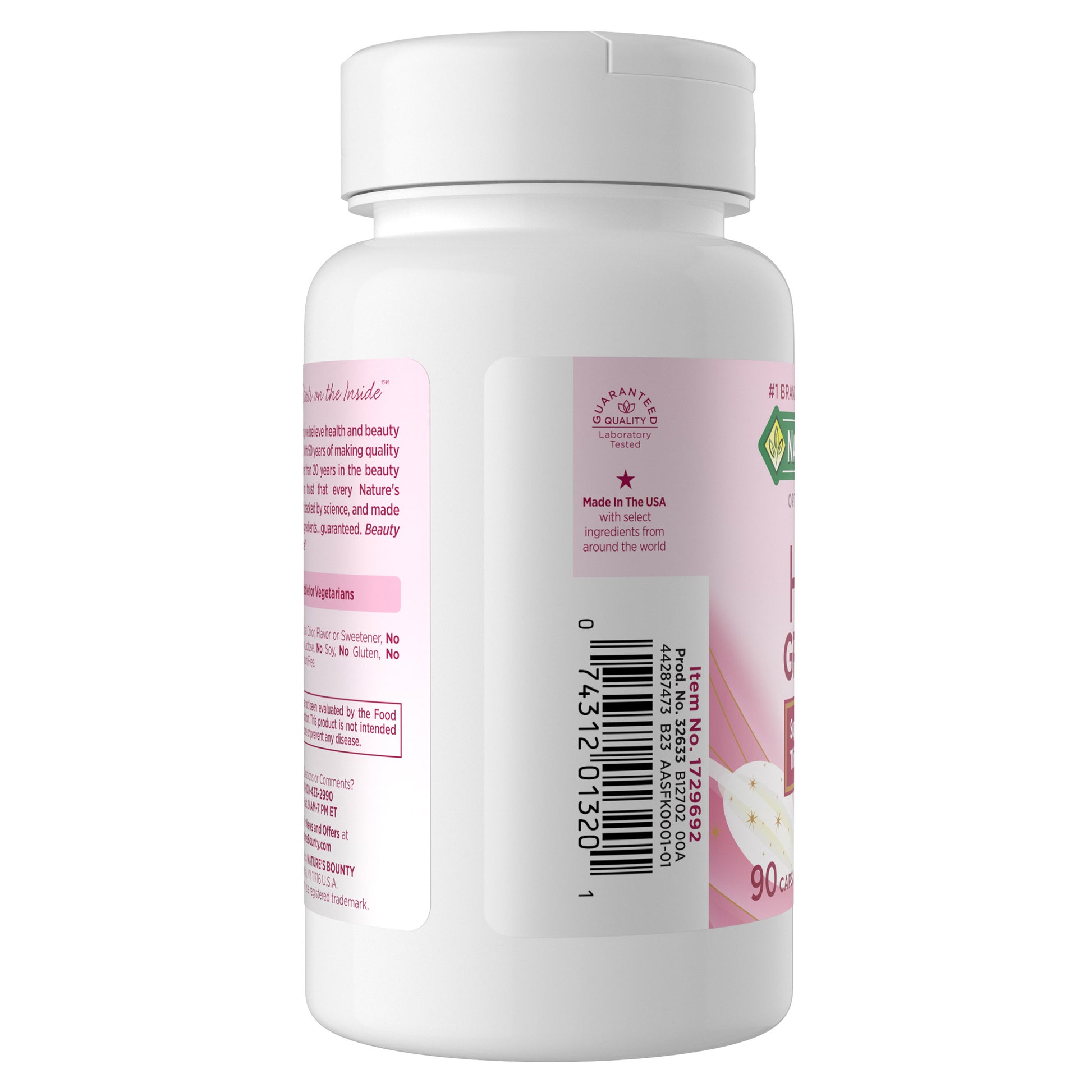 NATURE'S BOUNTY OPTIMAL SOLUTIONS HAIR GROWTH 90CT