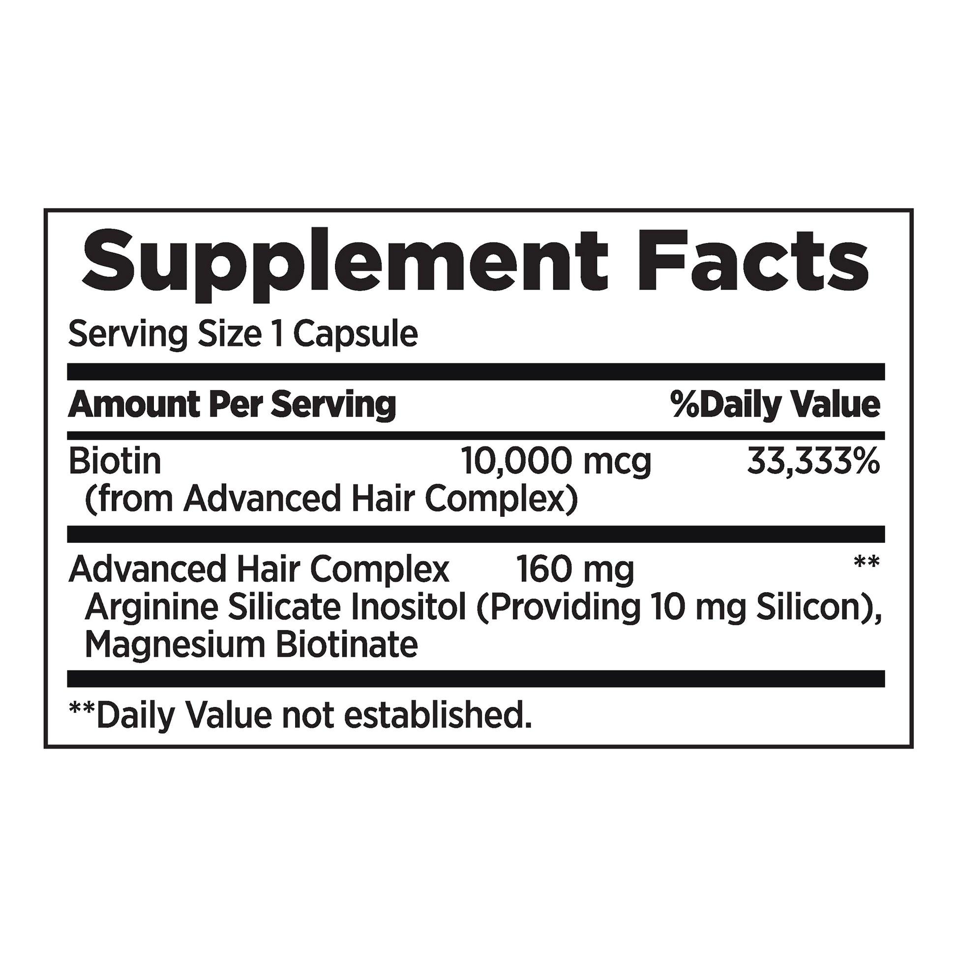 NATURE'S BOUNTY OPTIMAL SOLUTIONS HAIR GROWTH 90CT