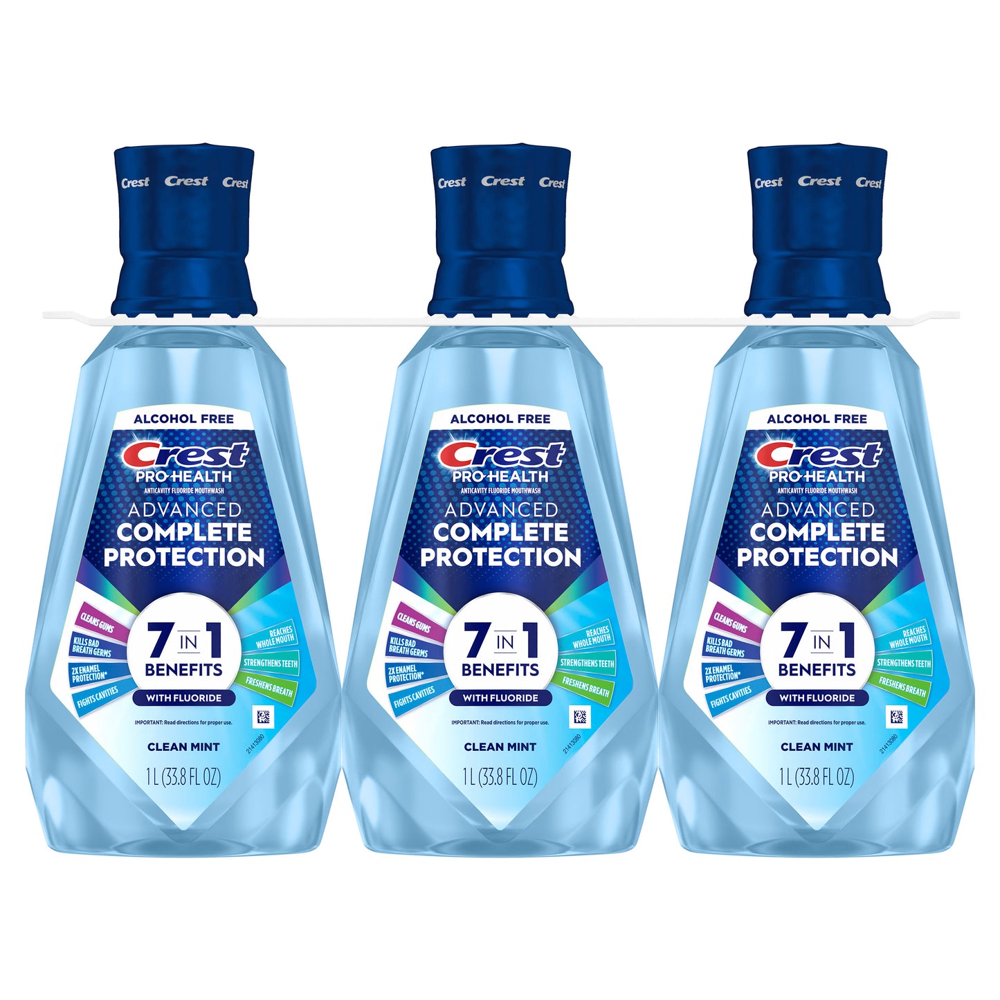 CREST PRO-HEALTH ADVANCED MOUTHWASH 3 PK /1 LITER EA