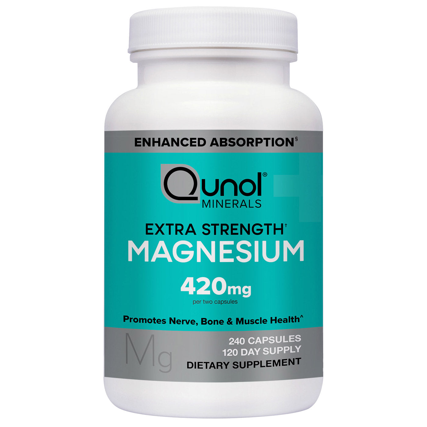 QUNOL MAGNESIUM 420MG 240CT