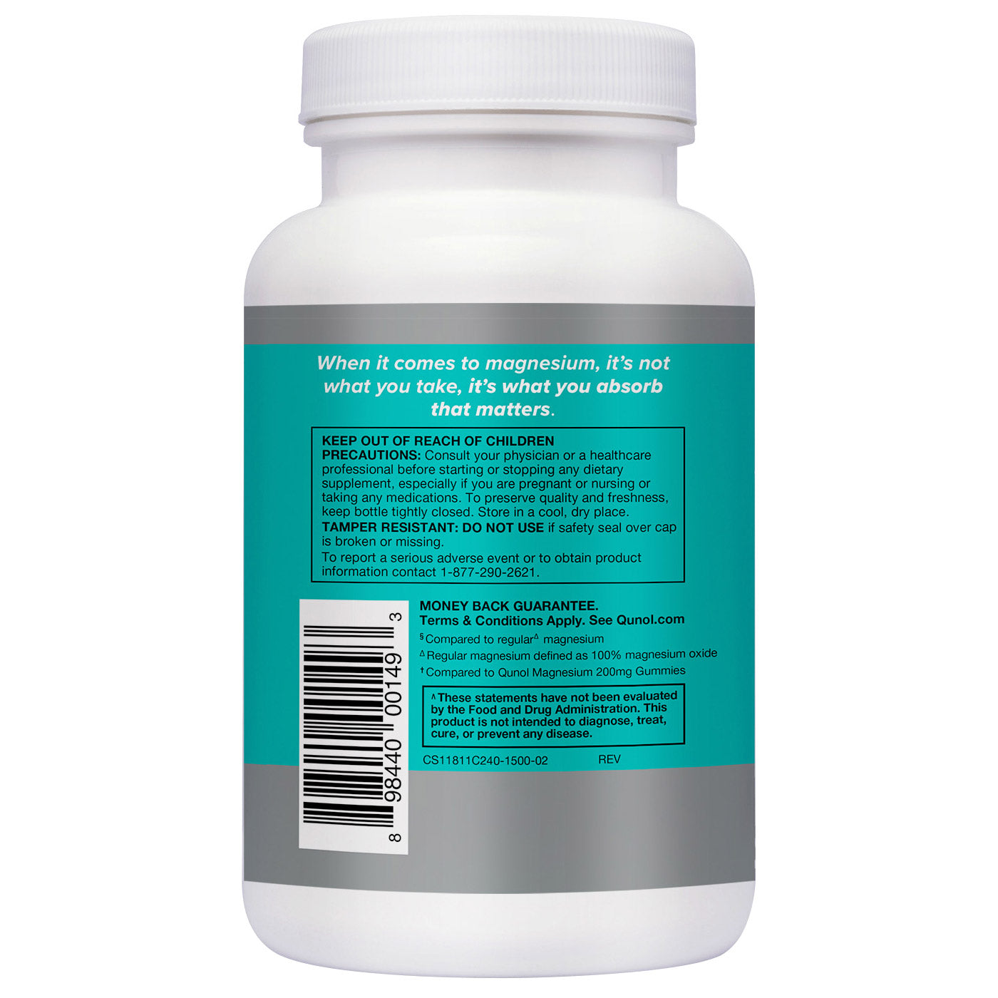 QUNOL MAGNESIUM 420MG 240CT