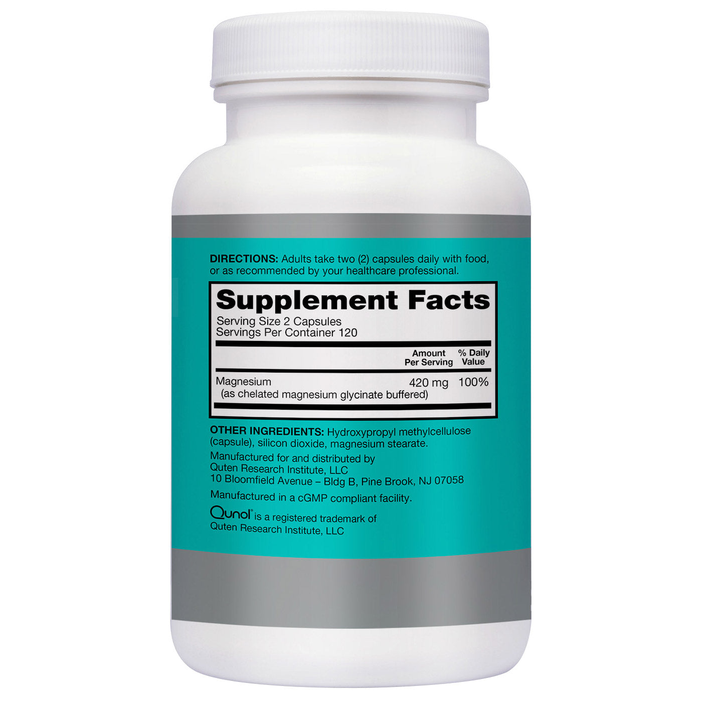 QUNOL MAGNESIUM 420MG 240CT