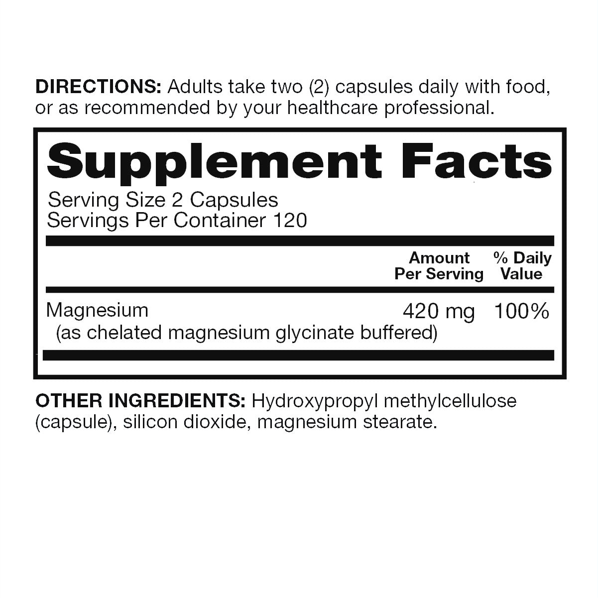 QUNOL MAGNESIUM 420MG 240CT
