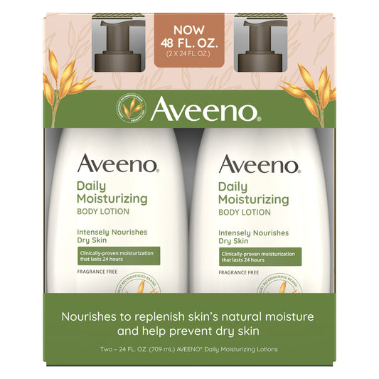 AVEENO MOISTURIZING LOTION BODY LOTION 2-PACK