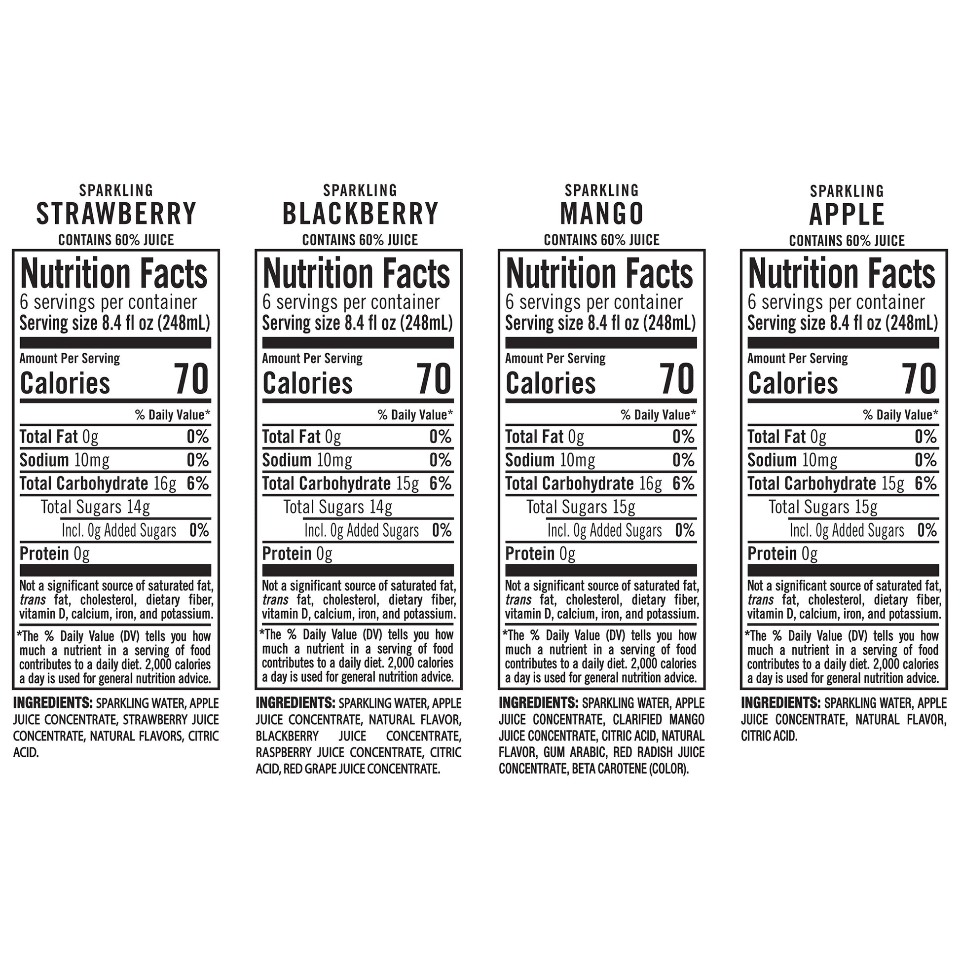 SAVE IZZE SPARKLING JUICE DRINK 24/8.4 OZ