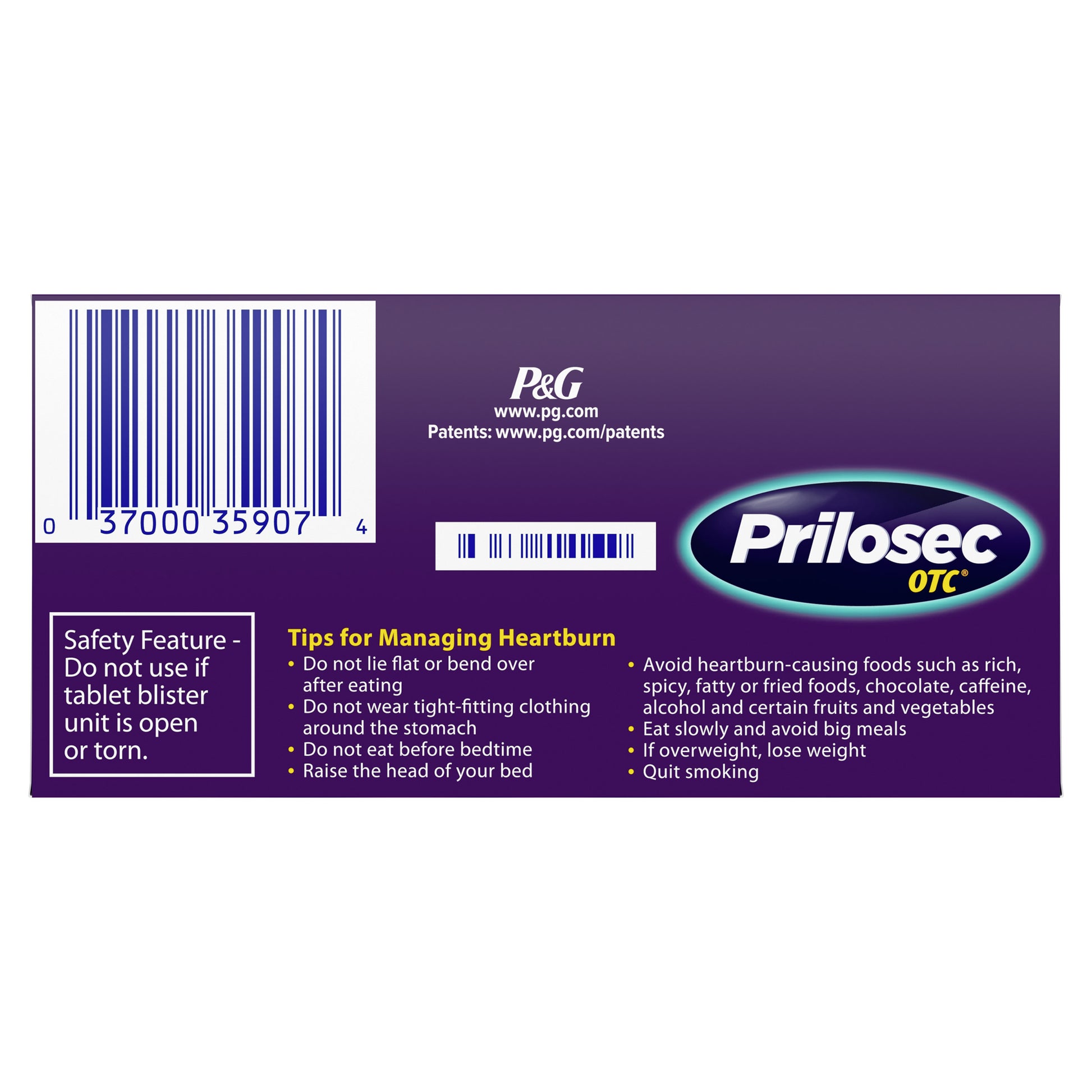 PRILOSEC OTC TABLET 3X I4 COUNT