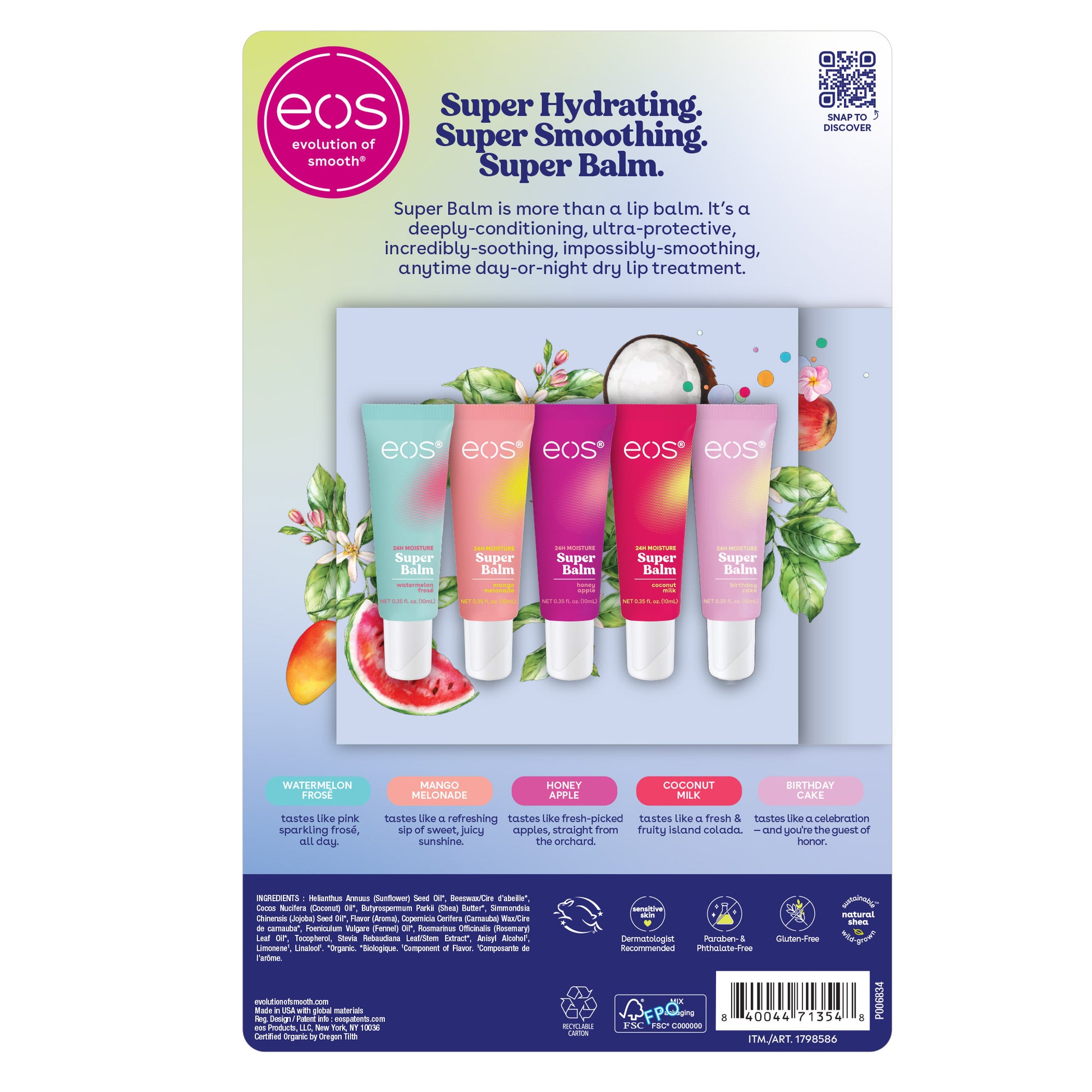 EOS SUPER BALM 5 TUBES