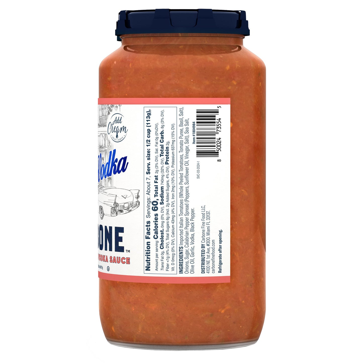 Carbone Spicy Vodka Sauce 2/32 oz
