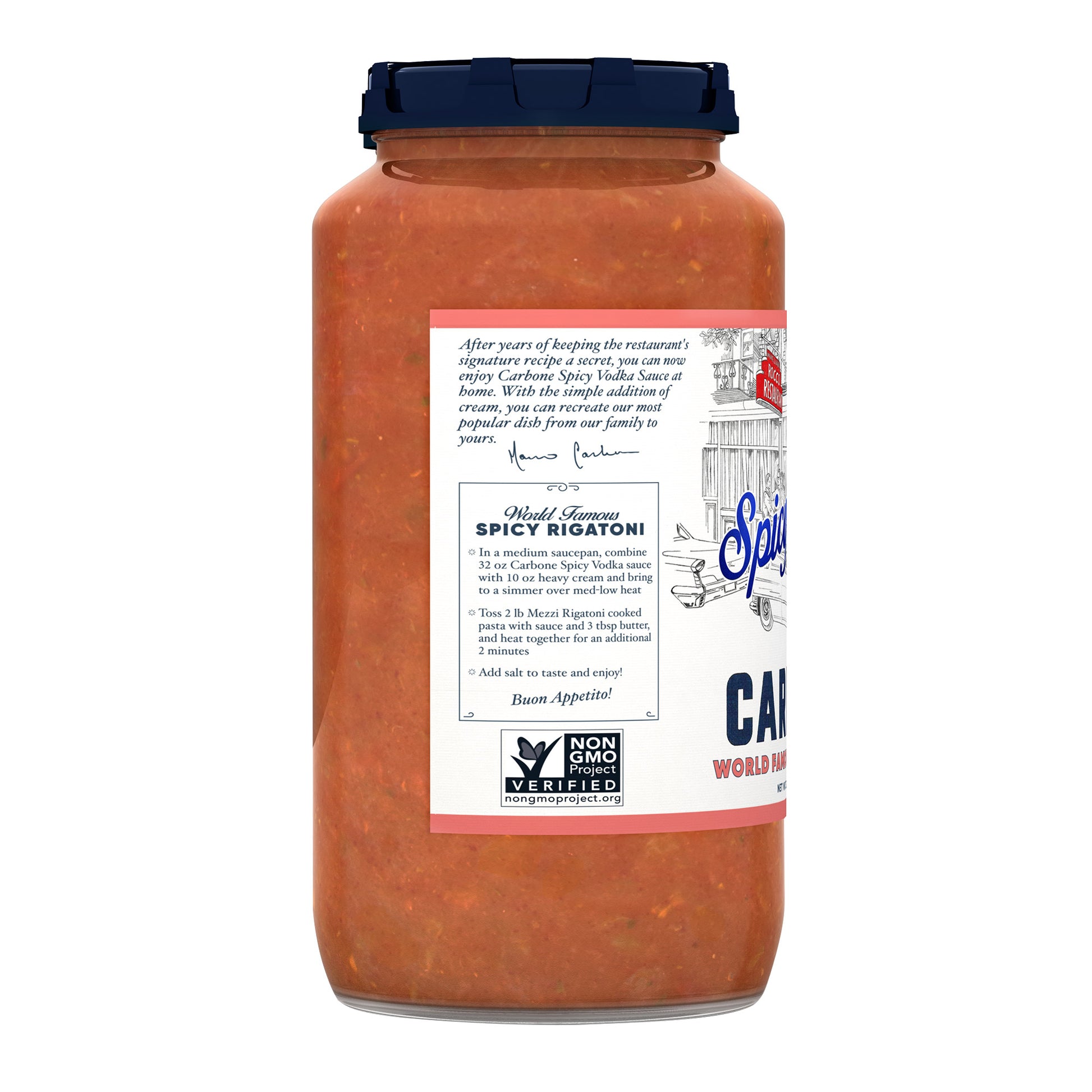Carbone Spicy Vodka Sauce 2/32 oz