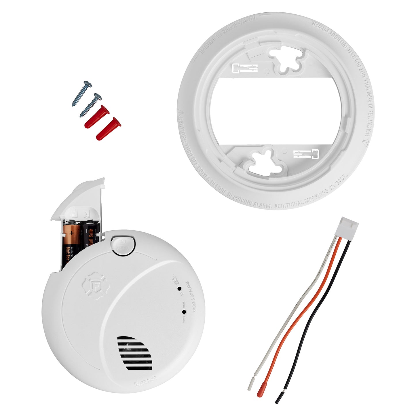 FIRST ALERT HARDWIRED COMBO SMOKE & CO ALARM