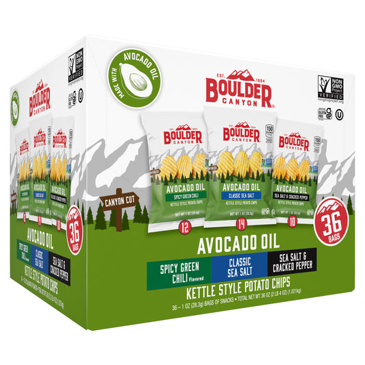BOULDER CANYON VARIETY PACK 36 CT