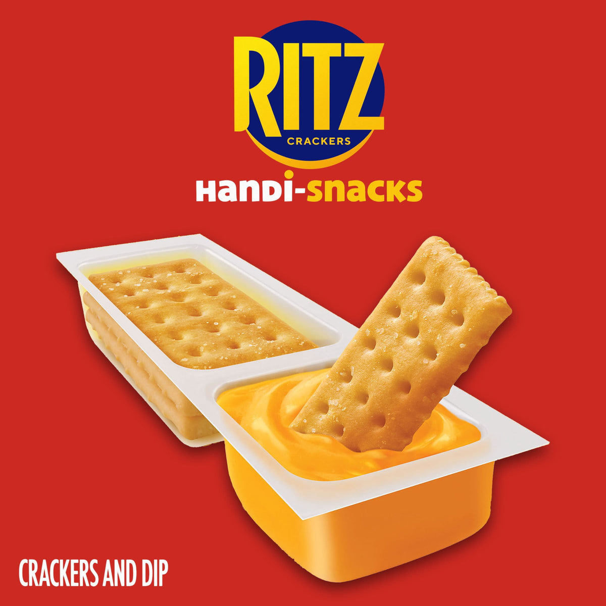 RITZ Handi-Snacks Crackers and Cheese Dip, 0.95 oz., 30 pk.