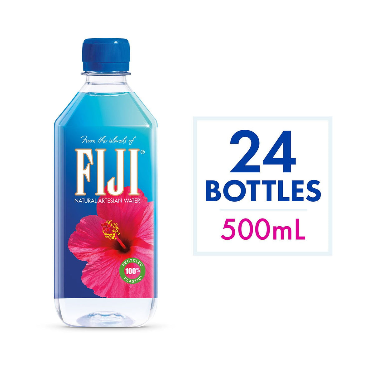 FIJI Natural Artesian Water, 16.9 fl. oz., 24 pk.
