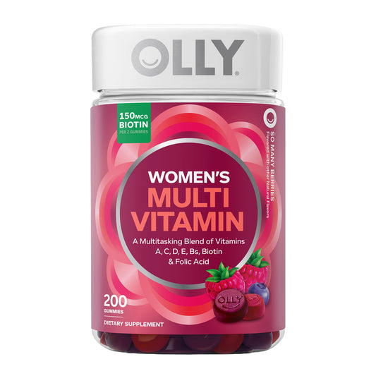 OLLY WOMEN'S MULTIVITAMIN GUMMIES 200 COUNT