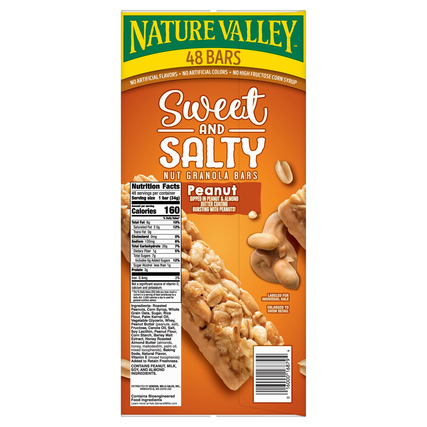 NATURE VALLEY SWEET & SALTY BARS 48/ 1.2 OZ