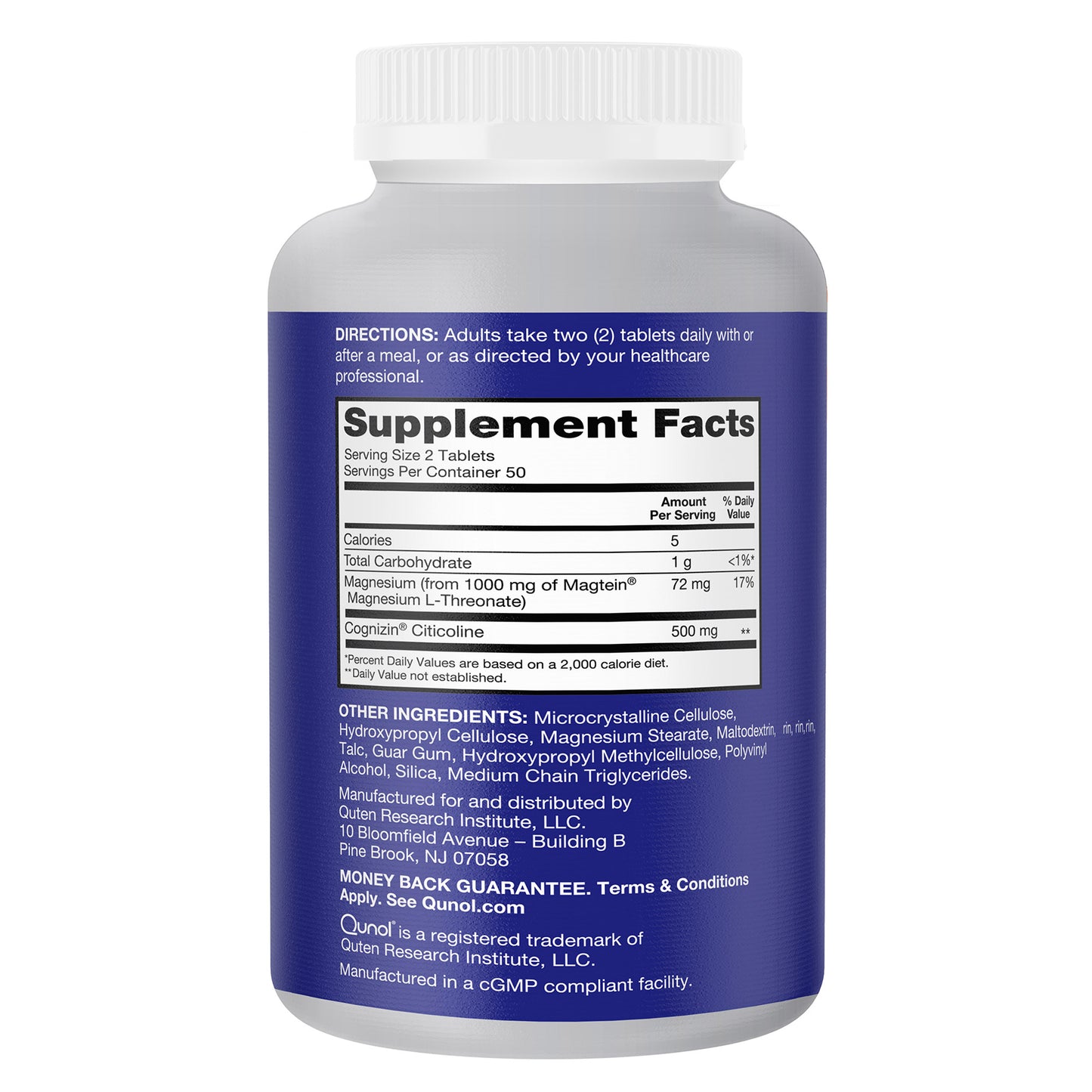 QUNOL BRAIN HEALTH MEMORY PLUS 100CT