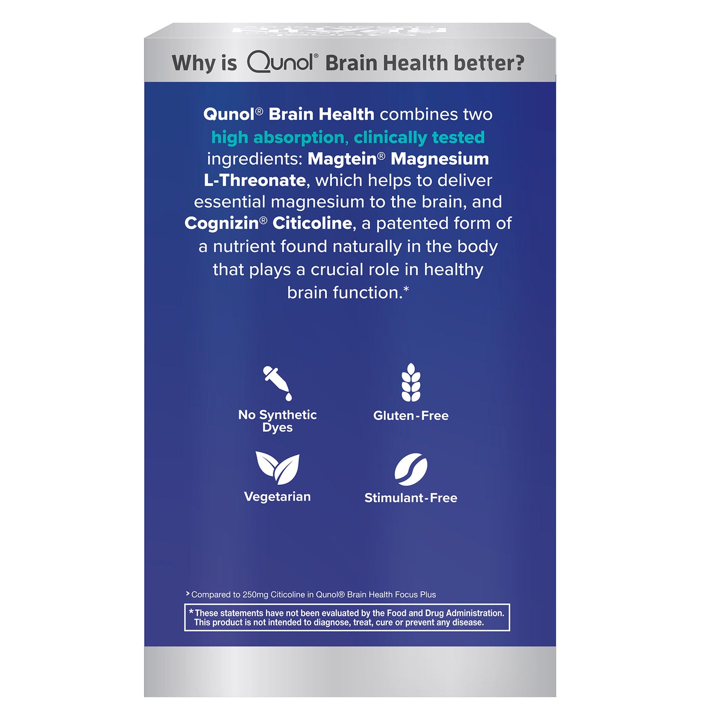 QUNOL BRAIN HEALTH MEMORY PLUS 100CT
