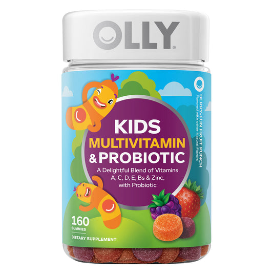 OLLY KIDS MULTI + PROBIOTIC GUMMY 160CT