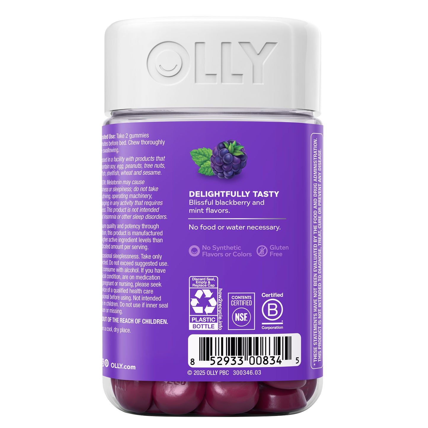 OLLY SLEEP GUMMY 110CT