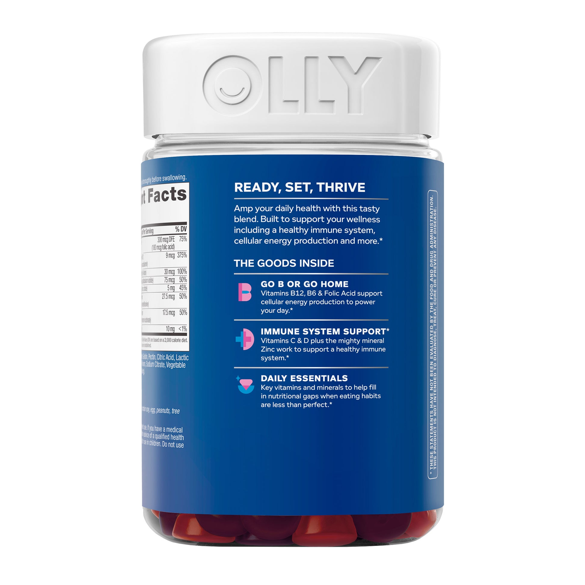 OLLY MEN'S MULTIVITAMIN GUMMIES 200 COUNT