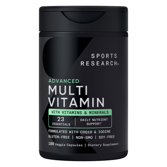 SPORTS RESEARCH MULTIVITAMIN 180 CAPSULES