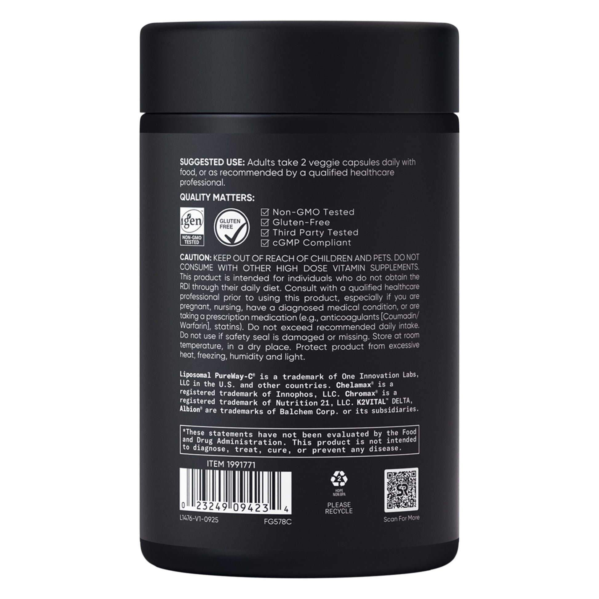 SPORTS RESEARCH MULTIVITAMIN 180 CAPSULES