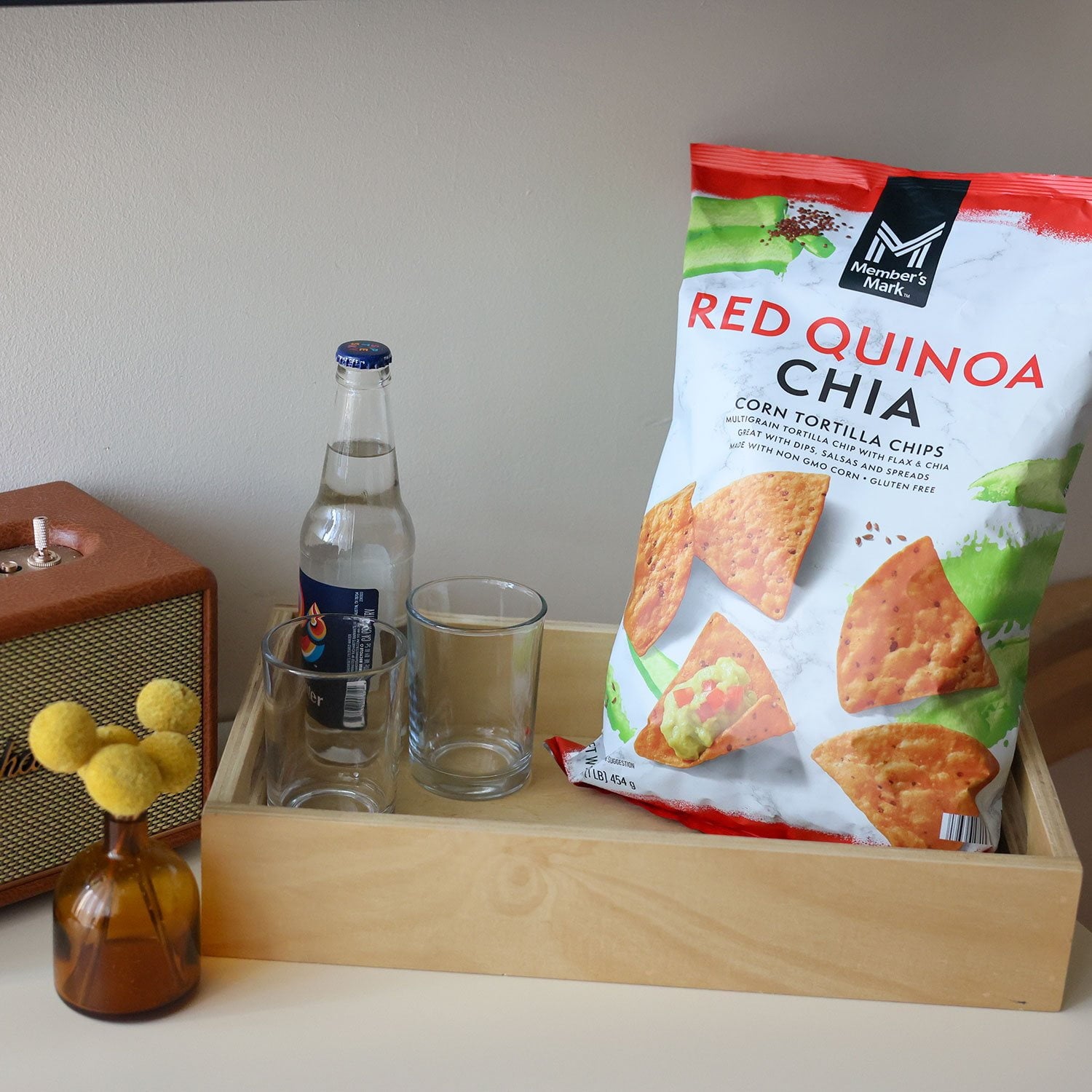 Member's Mark Red Quinoa Chia Corn Tortilla Chips, 16 oz.