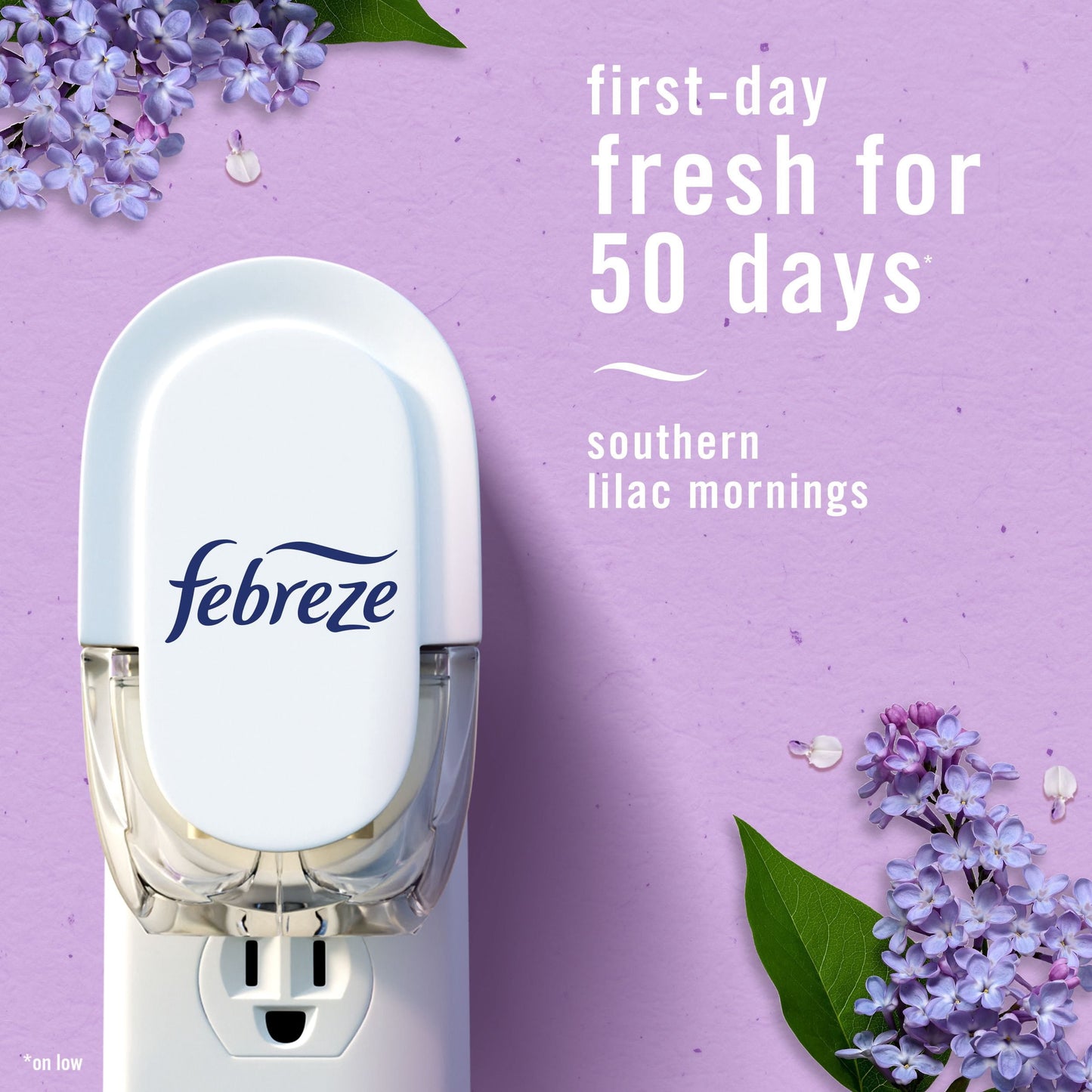 Febreze Plug Air Freshener, Twilight Lavender + Linen & Sky, 5 refills, 4.35 fl. oz.