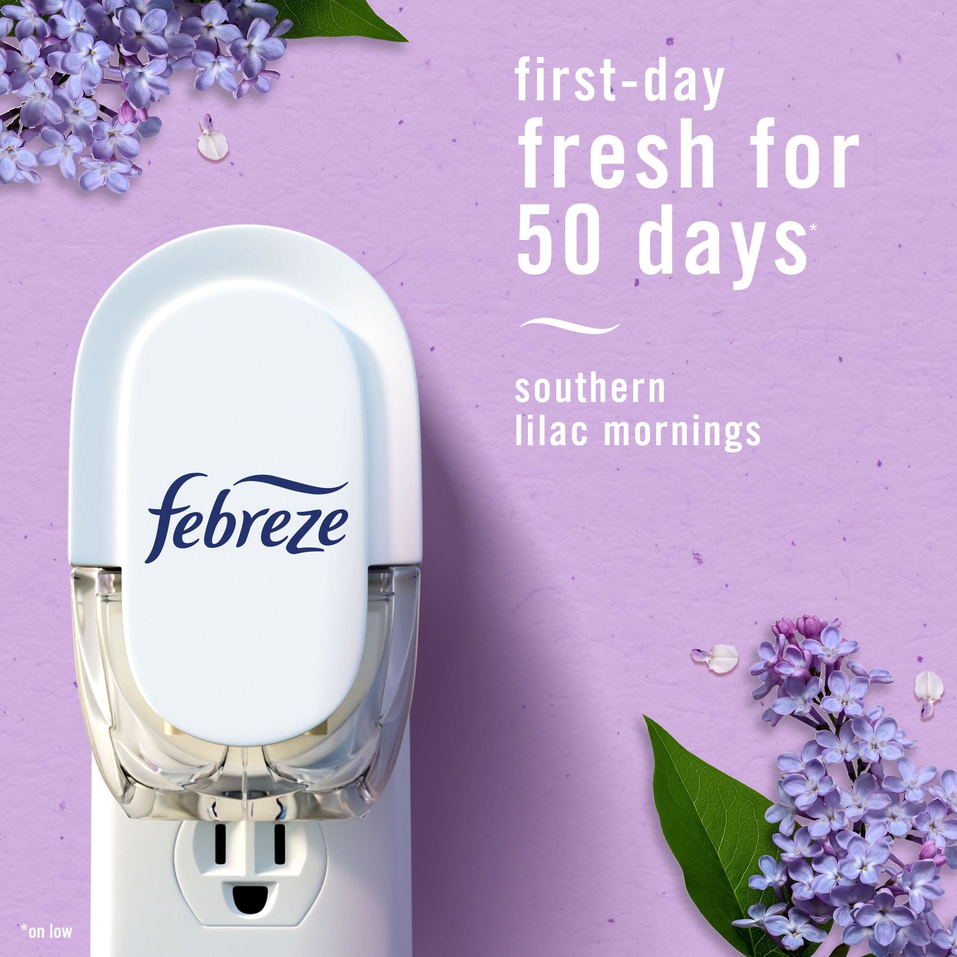 Febreze Plug Air Freshener, Twilight Lavender + Linen & Sky, 5 refills, 4.35 fl. oz.