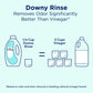 Downy Rinse Laundry Odor Remover, Cool Cotton, 87.5 fl. oz.
