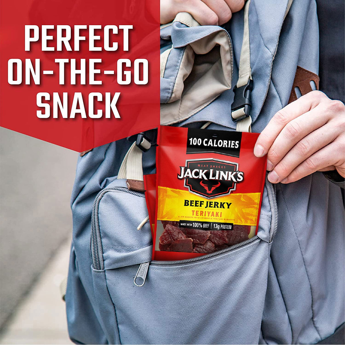 Jack Link's Beef Jerky, Variety Pack, 1.25 oz., 9 pk.