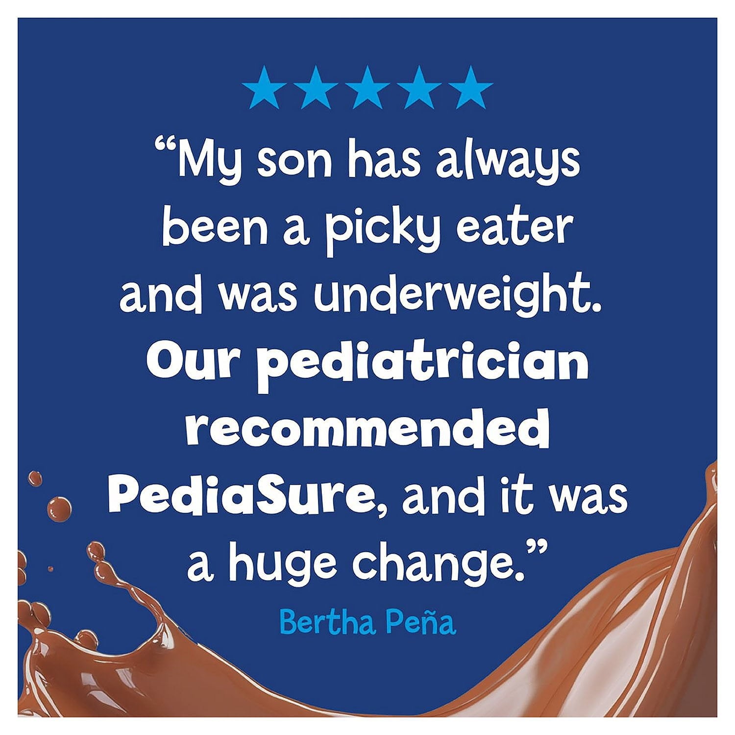 PediaSure Grow and Gain Nutrition Shake for Kids, Chocolate, 8 fl. oz., 24 pk.
