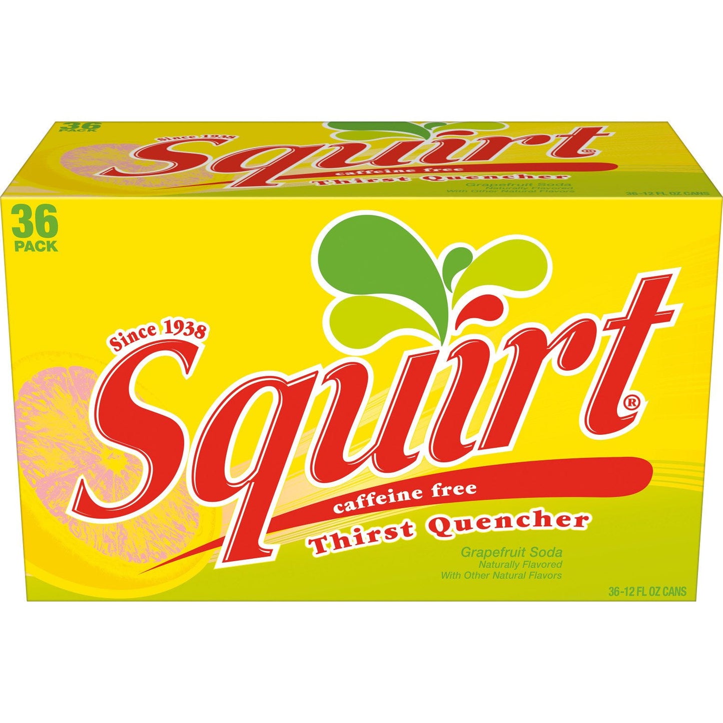 Squirt Citrus Soda, 12 fl. oz., 36 pk.