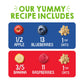 HappyBABY Organics Clearly Crafted Fruit & Oat Pouches, Variety Pack, 12 ct., 4 oz.
