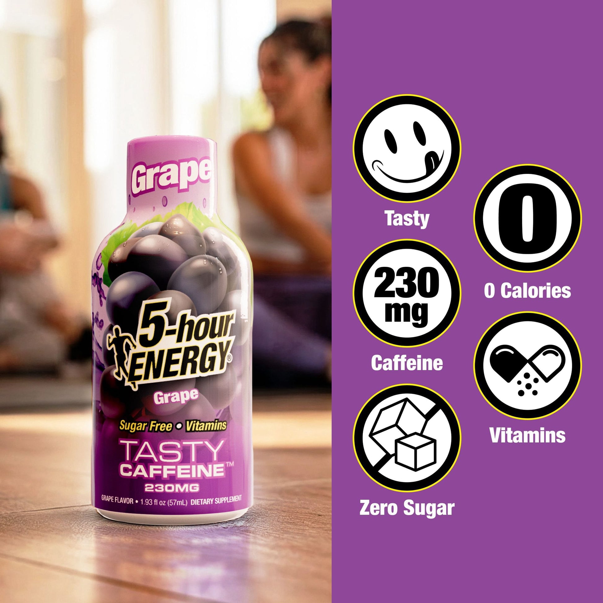 5-hour ENERGY Shot, Extra Strength, Grape 1.93 oz., 24 pk.