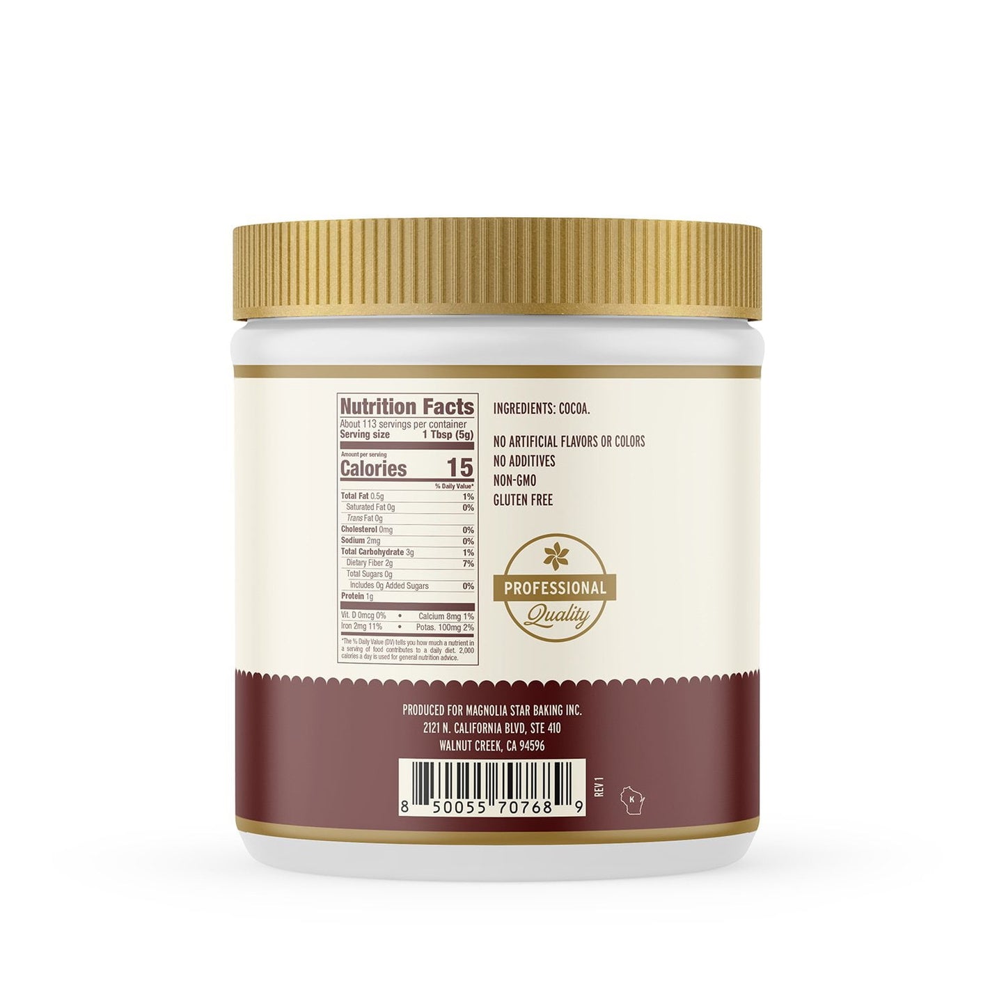 Rising Star Baking Supply Cocoa Powder, 20 oz.