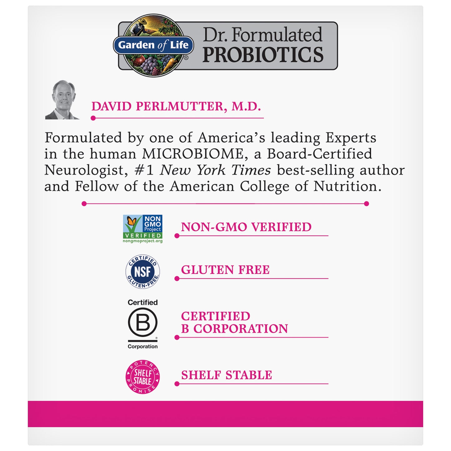 GARDEN OF LIFE ADVANCED DAILY WOMENS PROBIOTIC 60 CAPSULES