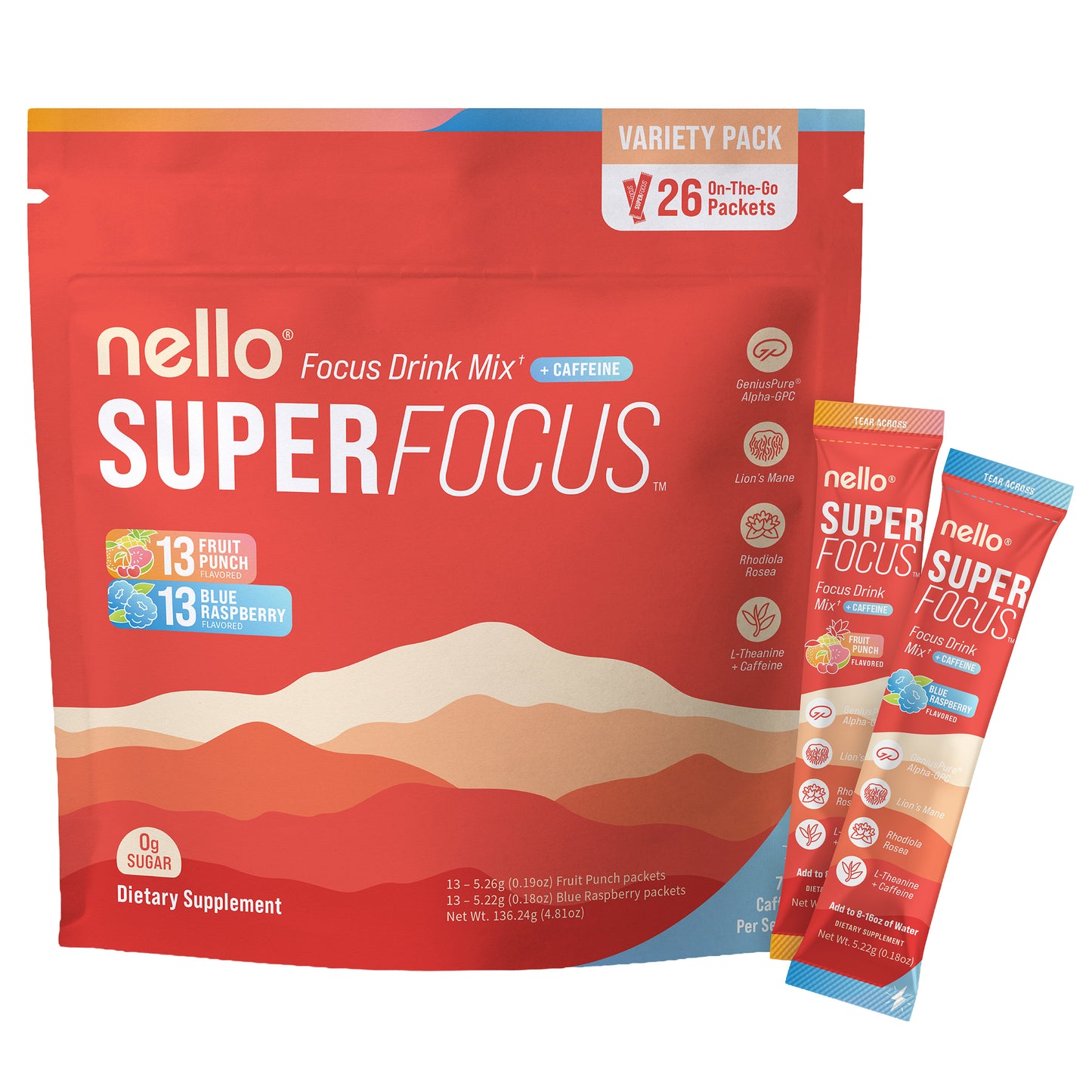 NELLO SUPERCALM VARIETY PACK - 26CT